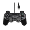 Usb girişli kablolu gamepad joystick titreşimli analog oyun kolu bilgisayar ve pc için