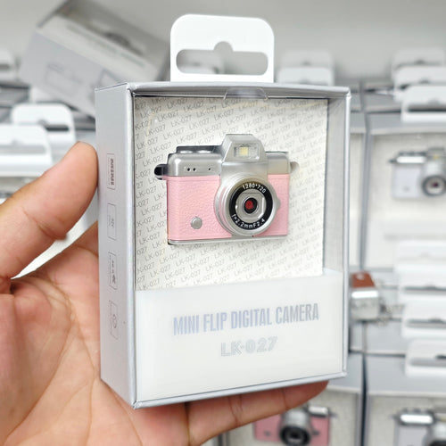 Mini Flip Dijital Kamera - Retro Tasarım Taşınabilir Çocuk Ve Yetişkin Kamerası