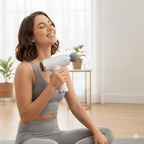 Fascia gun vucut masaj aleti farklı başlıklı şarjlı 2400mah m80 - G4Y - KolayMagza