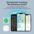 ( 5 adet ) Universal Akıllı Takip Cihazı Smart Tag - iOS & Android Uyumlu, Mini GPS Konum Bulucu, Anahtarlık ve Valiz Takip Etiketi bulun. Zayden