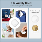 ( 5 adet ) Universal Akıllı Takip Cihazı Smart Tag - iOS & Android Uyumlu, Mini GPS Konum Bulucu, Anahtarlık ve Valiz Takip Etiketi bulun. Zayden