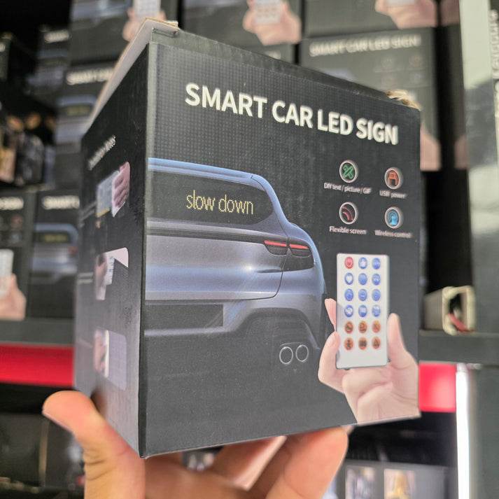 492*110mm smart car led panel kumandalı esnek led amtrix ekran paneli - G5T - KolayMagza