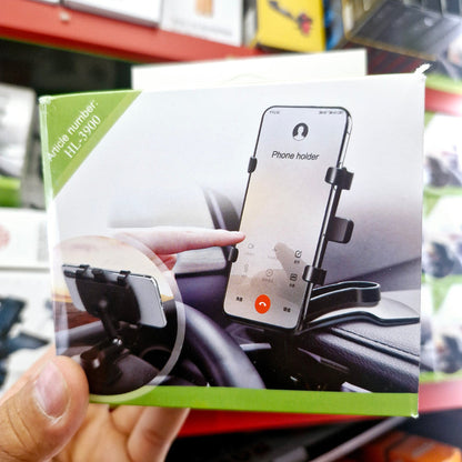 Vacuum 360 degree rotary adjustable car holder mounted on the dashboard behind the steering wheel hl-3900 - R2C