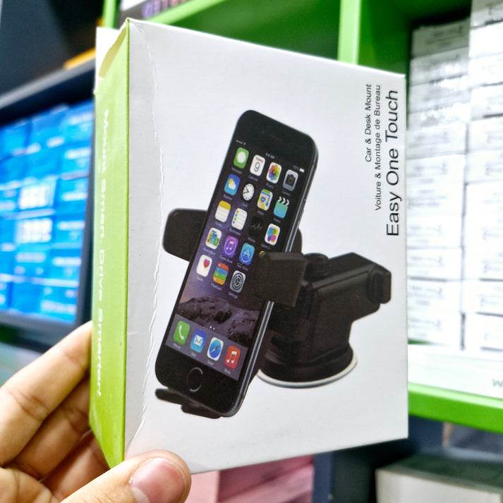 Long neck uzayabilen boyunlu cama yapışan vantuzlu vakumlu araç telefon tutucu - R1G - KolayMagza