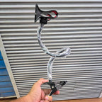 Metal Akrobat 360 derece makaslı esnek telefon tutucu - N1O - KolayMagza