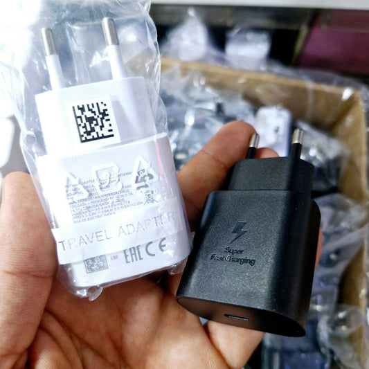 Kutusuz 25w typeC çıkışlı android uyumlu süper hızlı şarj destekli adaptör şarj başlık - S3O