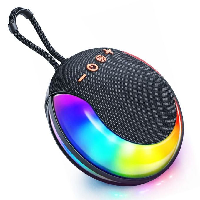 ( 3 adet ) Suya Dayanıklı Taşınabilir Kablosuz Bluetooth Hoparlör v5.3 – RGB Işıklı & Askılı Mini Hoparlör Tucci