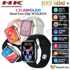 Hk9 mini+ 41mm amoled ekran akıllı saat – ios & android uyumlu, şık ve akıllı - A1R - KolayMagza