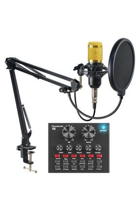 Pazeriz professional studio sound recording and podcast microphone bm800 - G2E