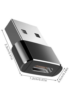 محول شحن ونقل بيانات من مدخل USB إلى TypeC لأجهزة OTG
