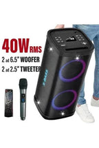 D18 speaker – 6,5 inç güçlü ses, mikrofonlu bluetooth hoparlör - H2B - KolayMagza KM Technology