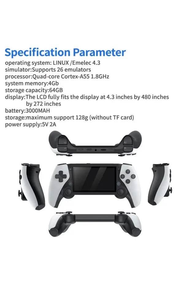 Sjgam M25 Taşınabilir Oyun Konsolu 25 Emülatör 4,3 Inç Ekran 3d Atari Oyunları Pes 2023 Gta Vice 64 gb hdmi çıkışlı oyun konsolu - G6N - KolayMagza KM Technology