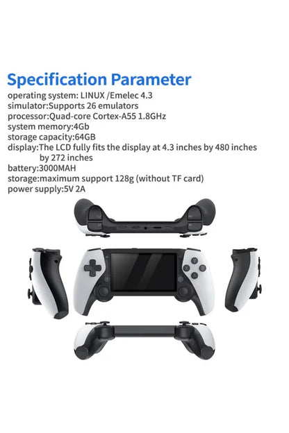 Sjgam M25 Taşınabilir Oyun Konsolu 25 Emülatör 4.3 Inç Ekran 3d Atari Oyunları Pes 2023 Gta Vice 64 gb hdmi çıkışlı oyun konsolu - G6N