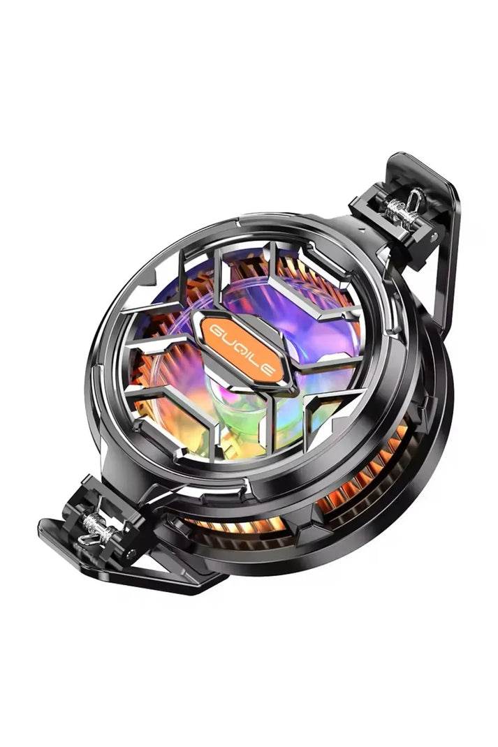 Fs03 15w magnetik telefon soğutucu | rgb ışıklı radyatör fan | mıknatıslı hızlı soğutma fanı | oyun için ultra sessiz - G4B - KolayMagza