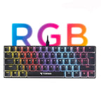 Mechanical wired gaming keyboard - rgb led ışıklı mekanik oyun klavyesi tk-04 - G4R - KolayMagza