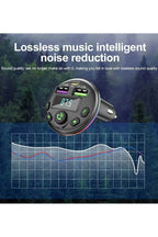 Araç içi bluetooth fm transmitter - micro typec lightning 3ü1 arada - pd 20-36w hızlı şarj, usb müzik çalar, hands-free arama g14 - G4Q - KolayMagza KM Technology