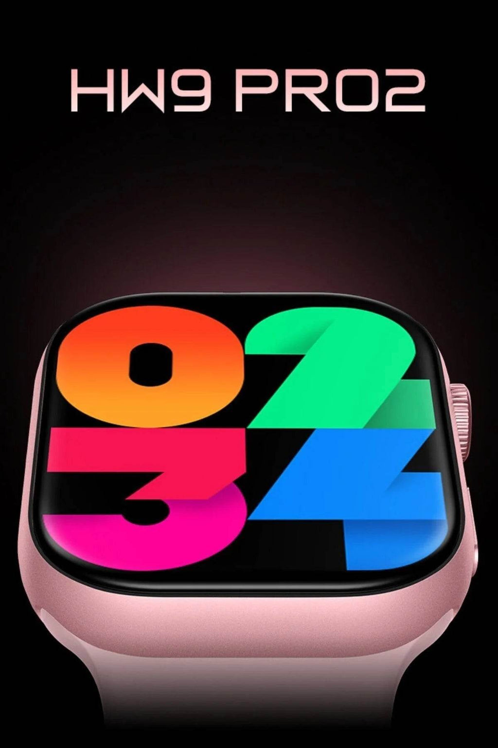 Hw9 pro2 amoled ekranlı 45mm anahtarlık hediyeli ios android uyumlu akıllı saat - A3A - KolayMagza