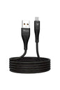 Lk-227 usb mikro örgülü hasır şarj kablosu 4,6A 25W