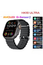 Hk10 ultra-a 49mm amoled ekran akıllı saat – çift kordon, üstün performans ve şık tasarım - A1NA - KolayMagza