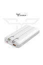 13000 mah kendisinden typeC lightning kablolu dijital göstergeli usb ve pd çıkışlı 45w taşınabilir powerbank lp-506