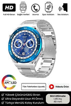 Venandin vega vn5 pro – 1,60 inç büyük ekranlı, çift kordon hediyeli akıllı saat - A2L - KolayMagza