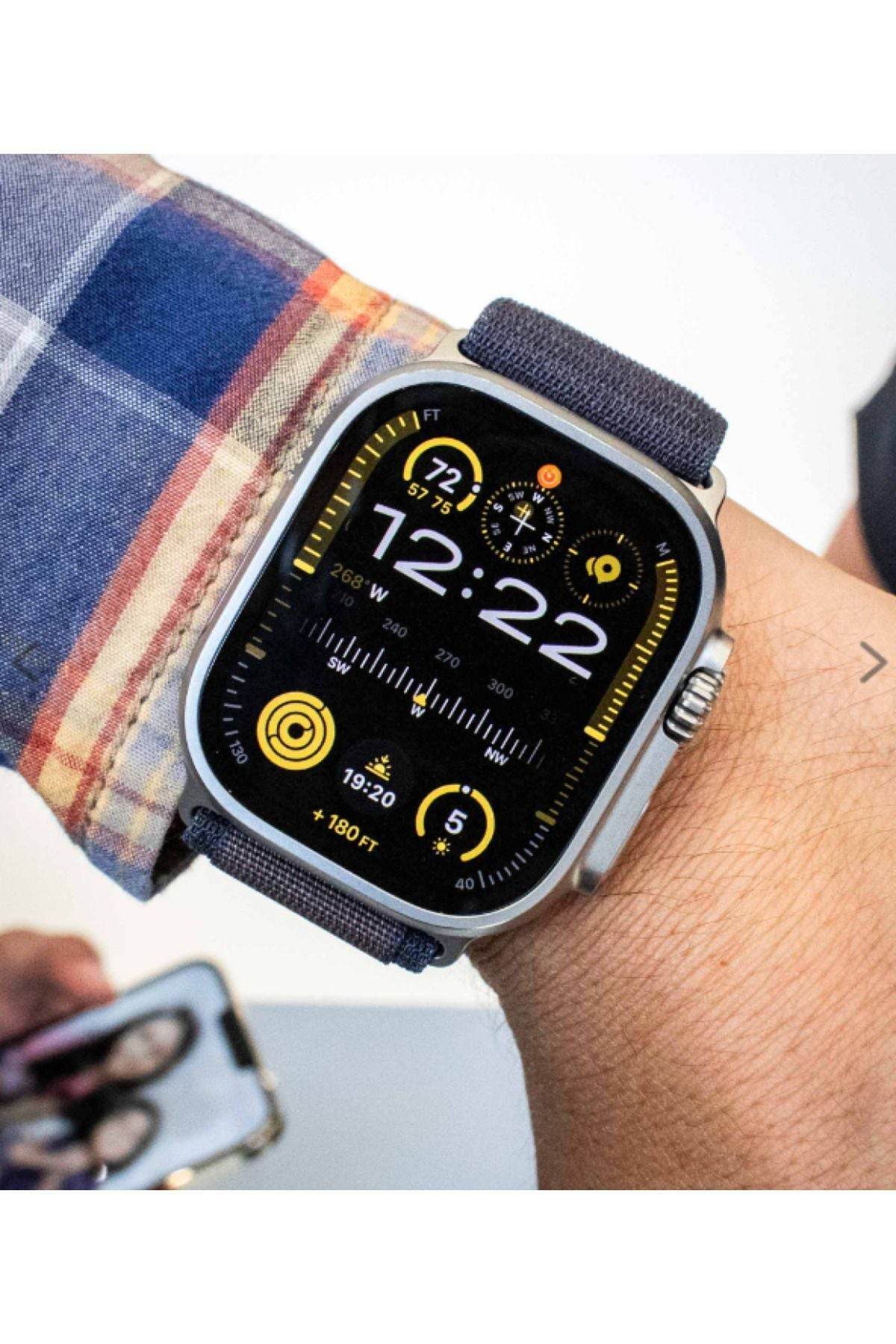 Hk9 ultra 2 49mm gpt yapay zekalı akıllı saat – çift kordon, ultra akıllı deneyim - A1W - KolayMagza