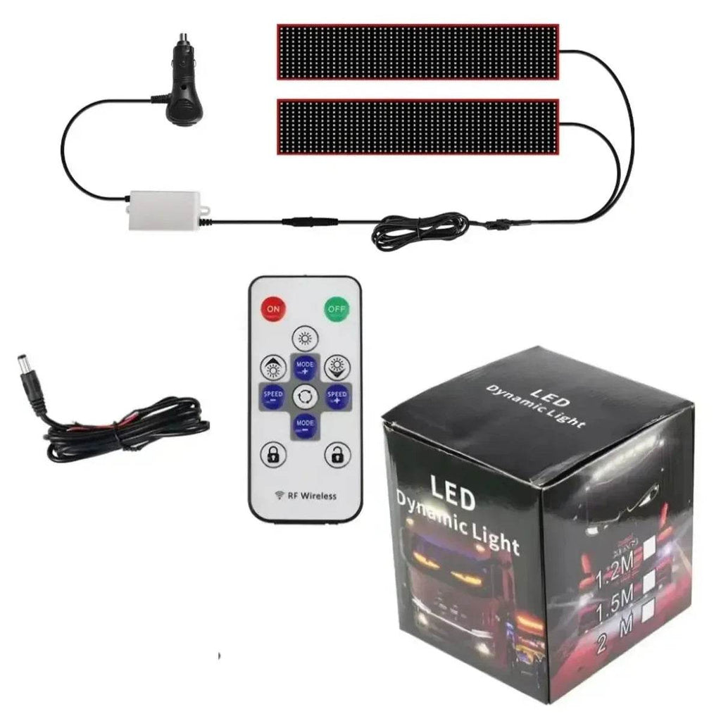 Kamyon gözü led matrik esnek paneli kumandalı - G6F - KolayMagza