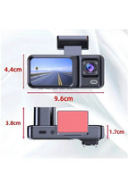 1080p full hd DVR araç içi kayıt dash cam ön arka çift kameralı mikrofonlu - G5W - KolayMagza