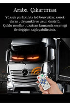 Truck eye LED matrix flexible panel with remote control