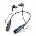 60 Saat Müzik, Akıllı AI Ses Değiştiricili Boyun Askılı Bluetooth Kulaklık - 360 Gün Bekleme Süresi - Dijital Ekranlı & Oyun Modlu