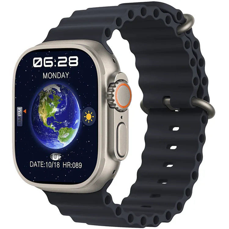 Hk10 ultra-a 49mm amoled ekran akıllı saat – çift kordon, üstün performans ve şık tasarım - A1NA - KolayMagza KM Technology