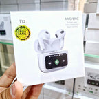 Ekranlı airpods 4.nesil anc dokunmatik bluetooth kulaklık t12 - B2S - KolayMagza