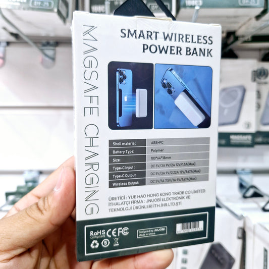 10,000 mah magsafe kablosuz pd 15w 20w hızlı şarj powerbank wq10