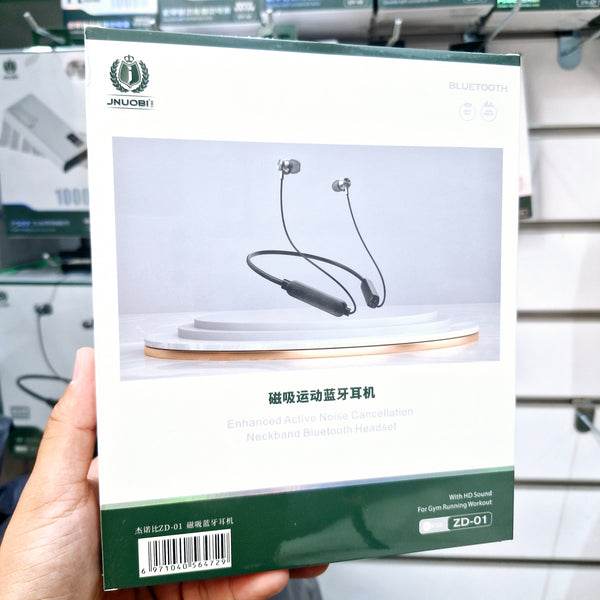 Boyun asmalı 8 saat çalma süreli anc kulak içi bluetooth kulaklık zd-01 - B2T - KolayMagza