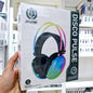 disco pulse rgb ışıklı mikrofonlu ANC 10saat pil ömürlü kafa üstü kulaklık pm860