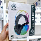 سماعات رأس PM860 فوق الرأس مزودة بميكروفون إضاءة RGB وخاصية إلغاء الضوضاء وعمر بطارية يصل إلى 10 ساعات - U1Q
