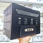 20 saat pil ömürlü deri tahta tasarımlı usb sd aux girişli bluetooth hoparlör m18 - H3B - KolayMagza