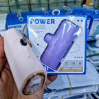 5,000 mah mini led göstergeli typec ve lightning powerbank - P1U - KolayMagza