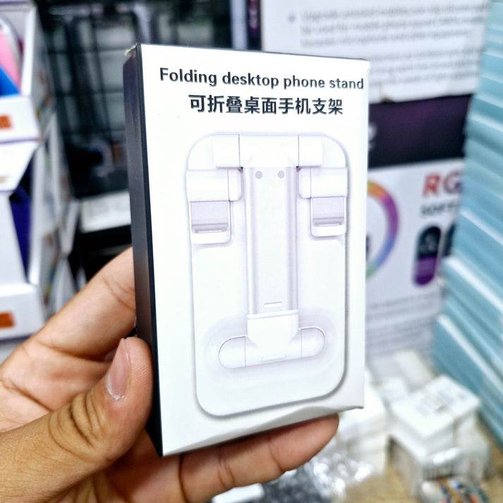 Folding katlanabilir masa üstü desktop telefon stand - N1B - KolayMagza