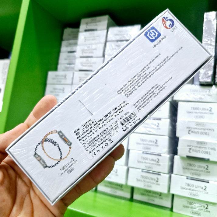 T800 ultra2 49mm 1.99” ekranlı akıllı saat – çift kordon, ios & android uyumlu - A2O - KolayMagza