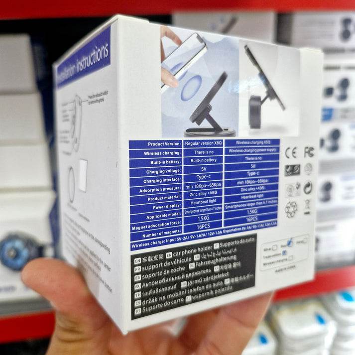 D21 vacuum suction emme vakumlu magnetli araç içi telefeon tutucu - R2B - KolayMagza