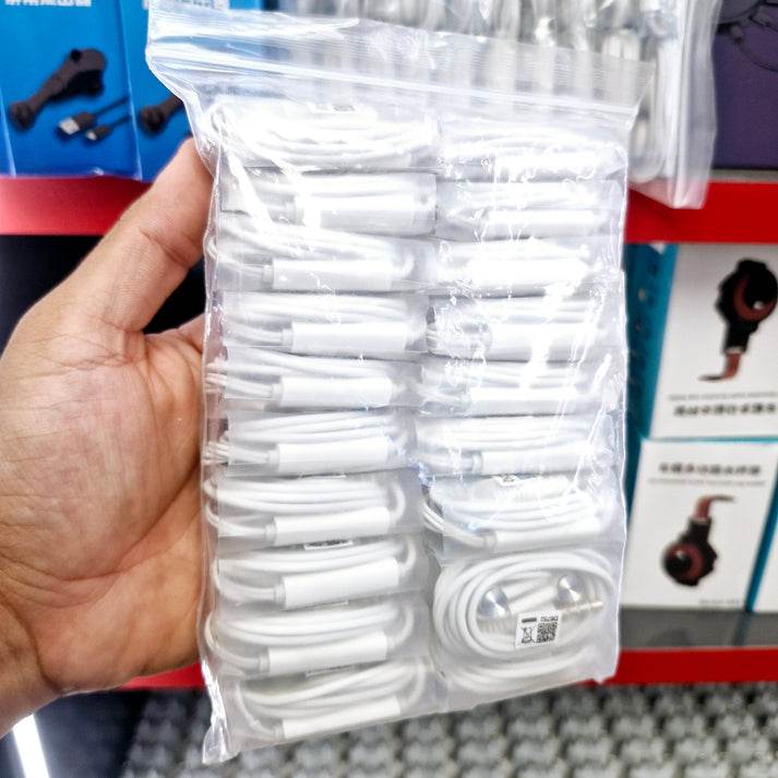 Xaomi 3,5mm jak girişli mikrofonlu demir uçlu kablolu kulaklık - K1L - KolayMagza