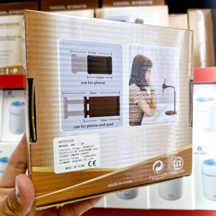 Masa üstü sopalı ayarlanabilir telefon tutucu j5 - N1M - KolayMagza