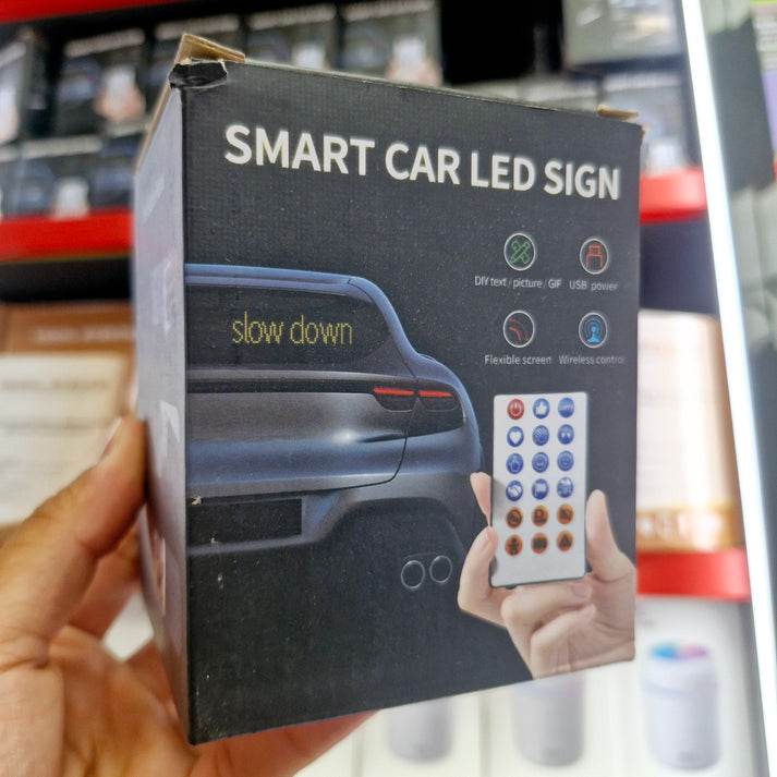 348*102mm smart car led panel kumandalı esnek led amtrix ekran paneli - G5E - KolayMagza