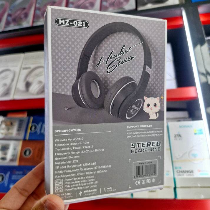 Mz-021 pedli ayarlanabilir boyutlu stereo kafa üstü kulaklık - U1T - KolayMagza