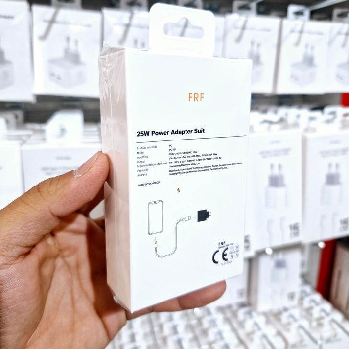 Logosuz 25w typeC çıkışlı ios uyumlu hızlı şarj adaptör başlık - S1F - KolayMagza