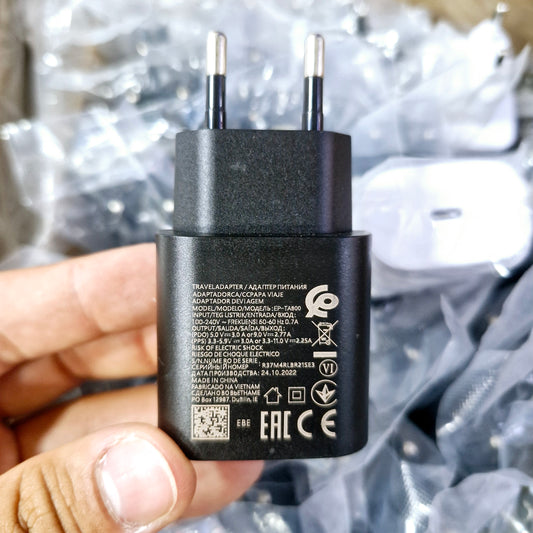 Kutusuz 25w typeC çıkışlı android uyumlu süper hızlı şarj destekli adaptör şarj başlık - S3O