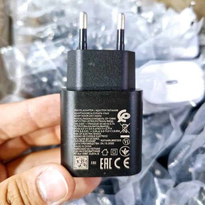 Logosuz 25w typeC çıkışlı android uyumlu süper hızlı şarj destekli adaptör şarj başlık kutusuz - S3O - KolayMagza