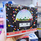 Disco topu kumandalı ışık (mp3 led magic ball) usb sd kart hafıza destekli bluetooth hoperlör