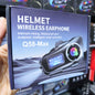 Q58 max fm radyo destekli suya dayanıklı gürültü azaltma özellikli intercom motorcu bluetooth kulaklık - G5İ